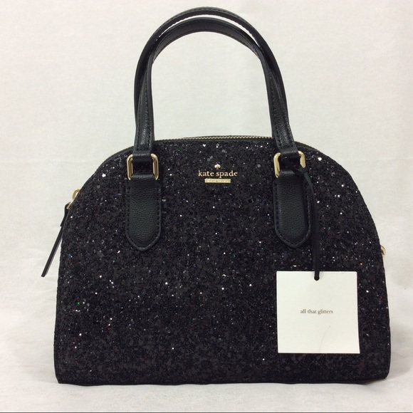 NWT❤️ Glittery Kate Spade Satchel - Stunning! - Picture 4 of 5